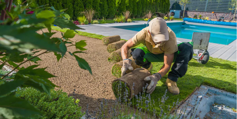 realizzazione giardini roma